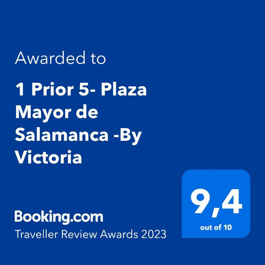 1 Plaza Mayor-Prior 5-At By Victoria Apartment Salamanca Exterior photo